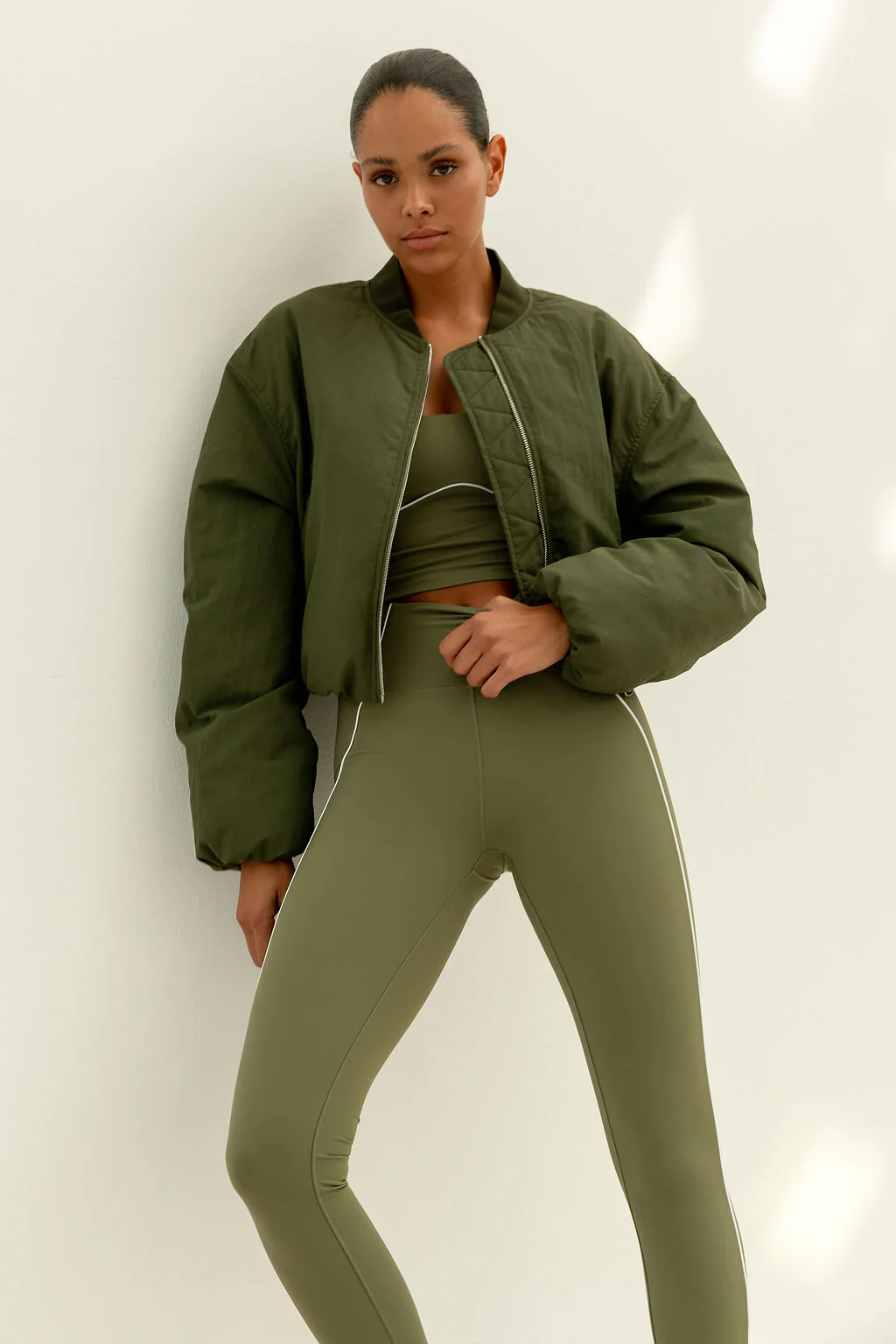 Alma Legging | Army Green - Image 4