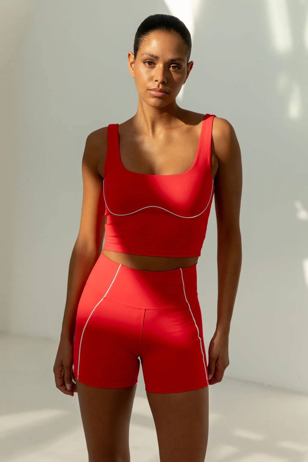 Alma Shorts | Red - Image 3