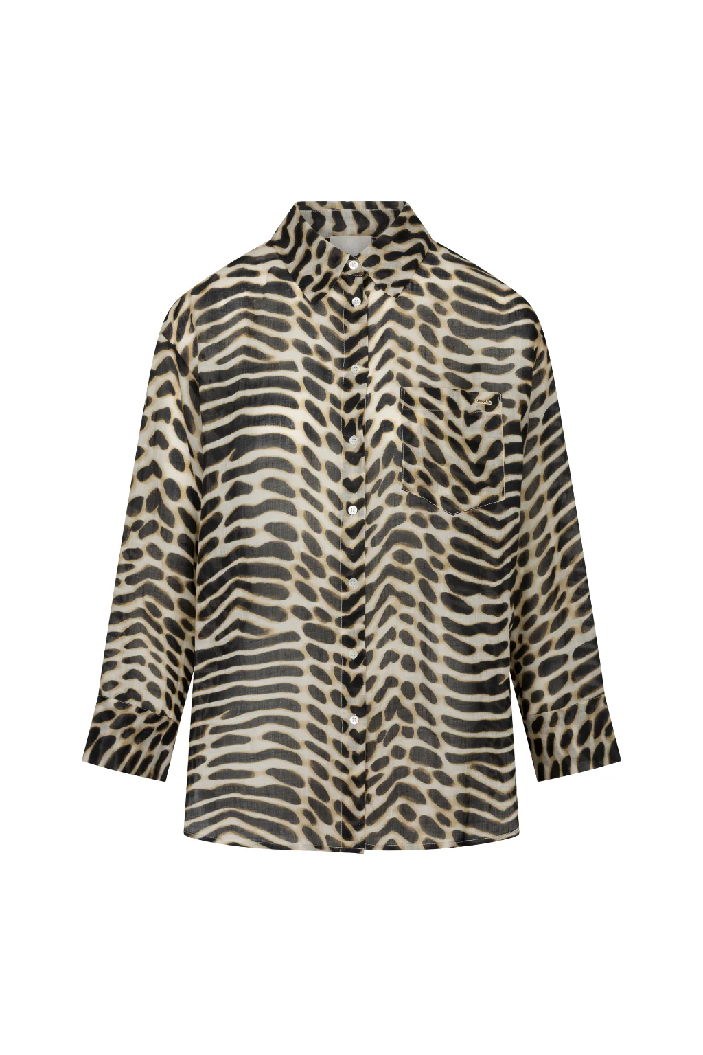 Amara Blouse | Animal Black - Image 2