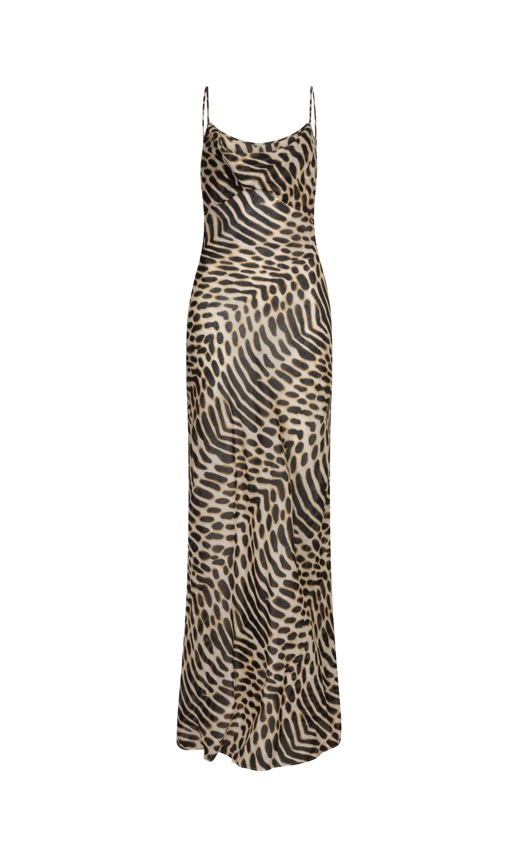 Amara Maxi Dress | Animal Black - Image 4