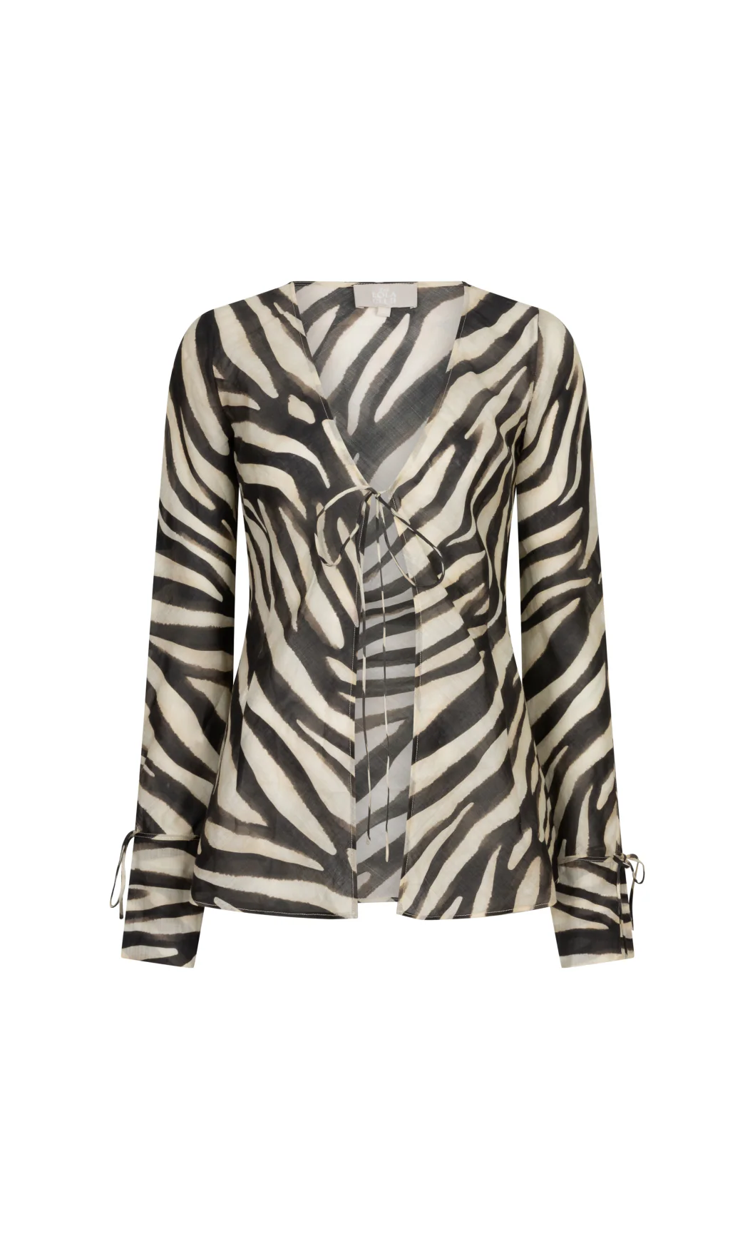 Amara Top | Zebra Black - Image 4
