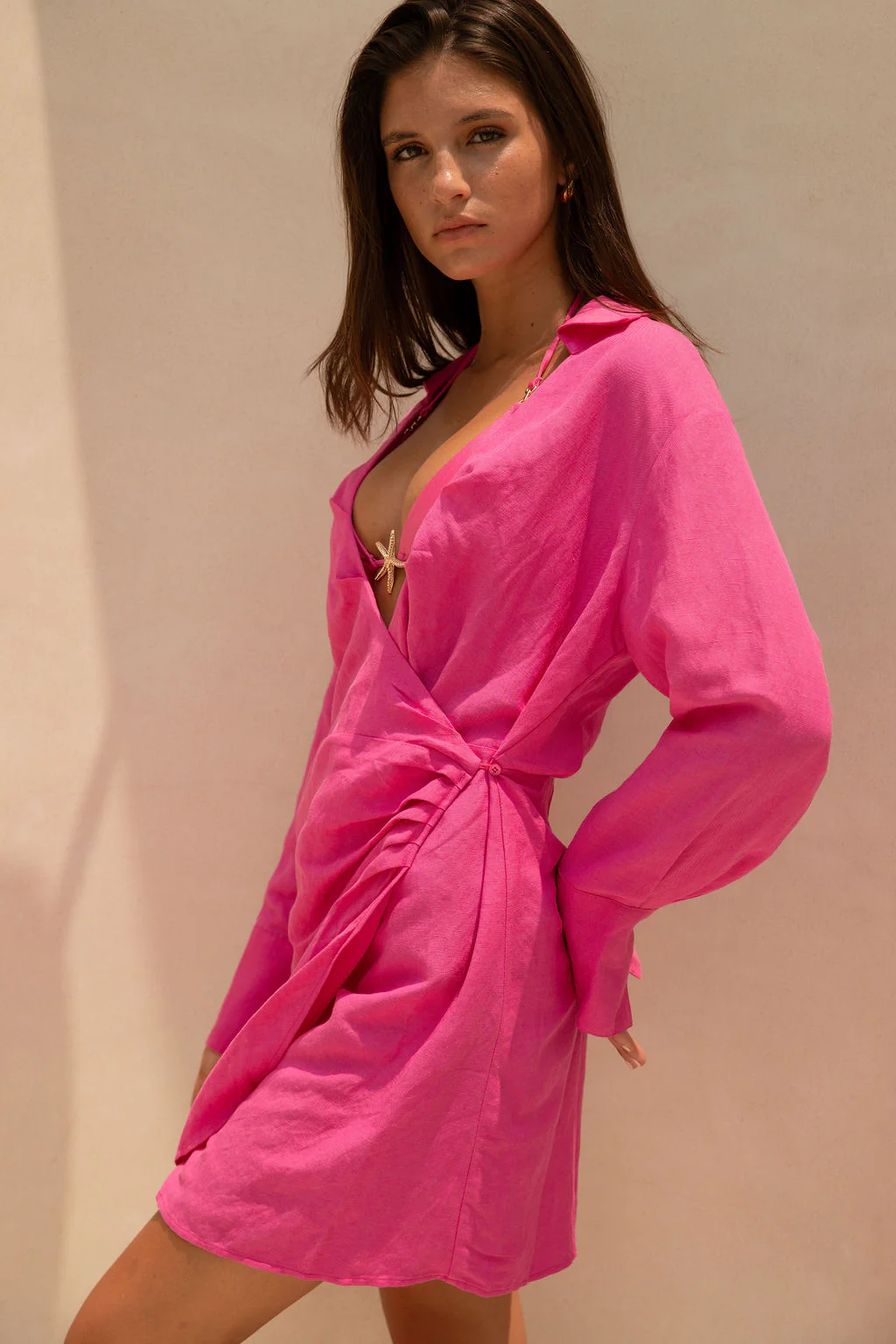 Dana Dress | Pink - Image 2