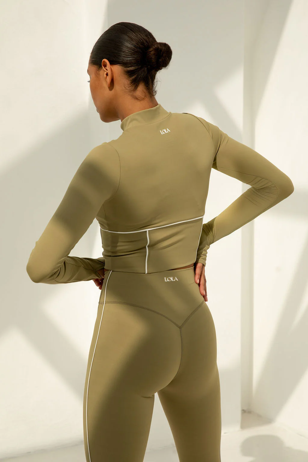 Demi Top | Olive - Image 3