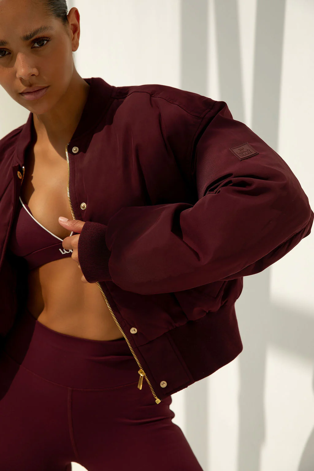 Leah Bomberjacket | Cherry Red - Image 3