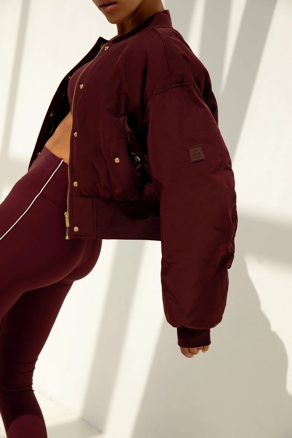 Leah Bomberjacket | Cherry Red - Image 4