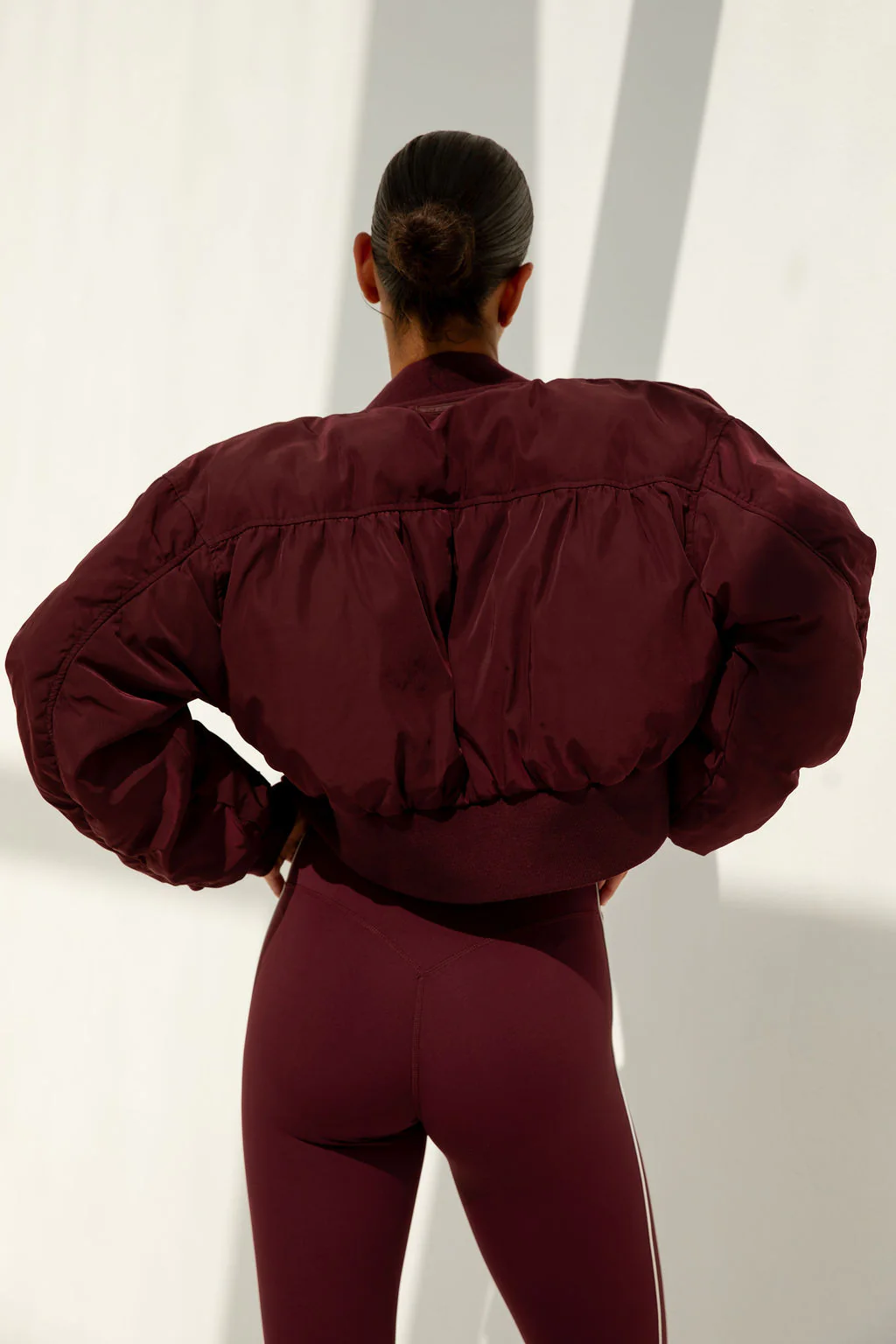 Leah Bomberjacket | Cherry Red - Image 5