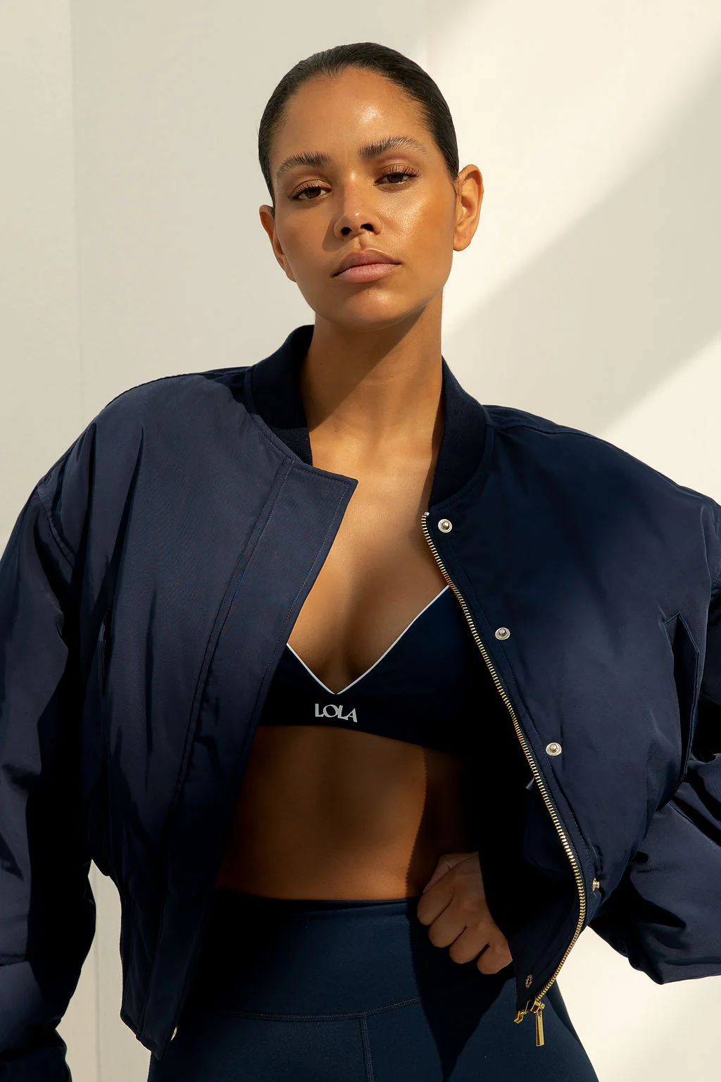 Leah Bomberjacket | Navy - Image 4