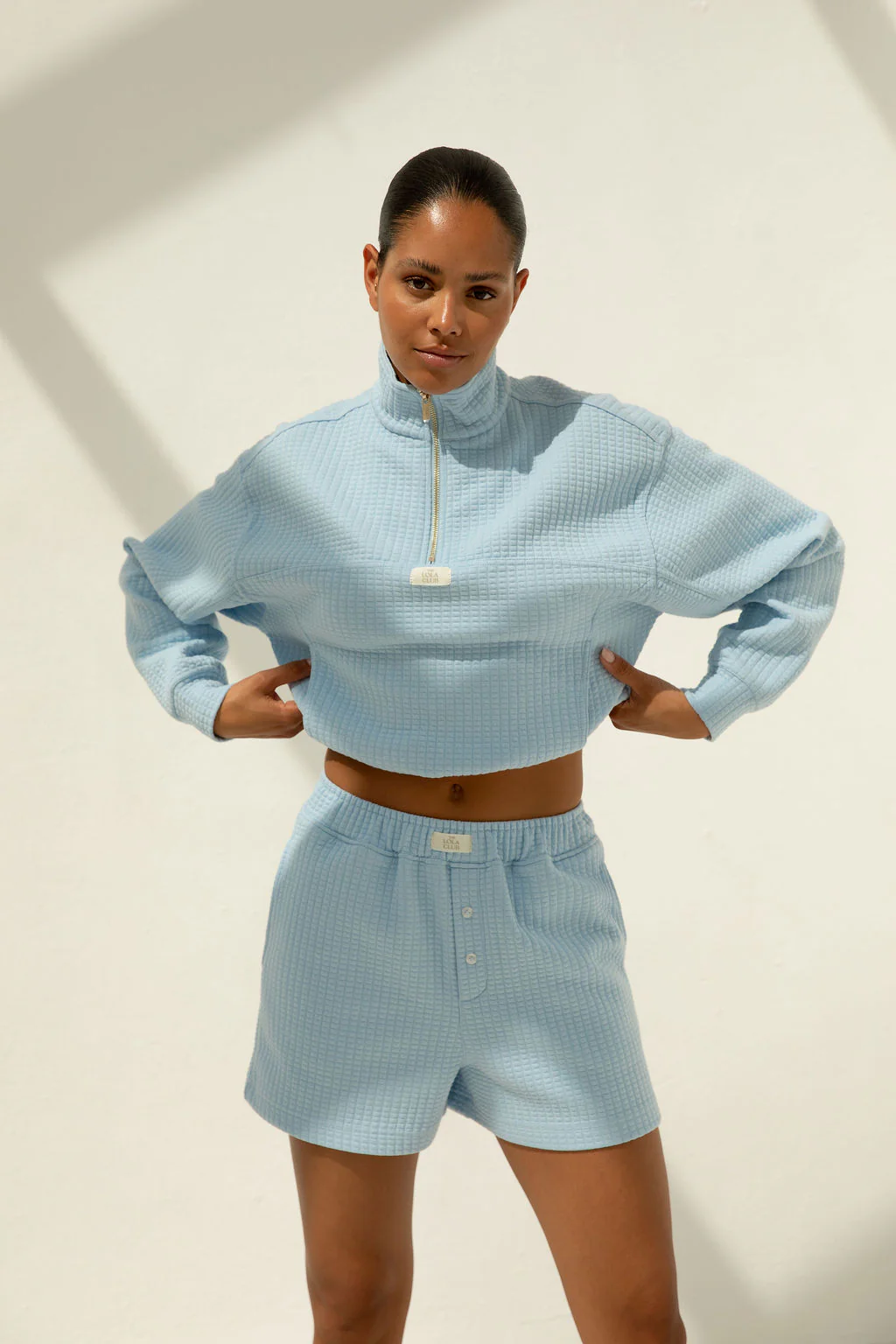 Lena Halfzip | Blue - Image 2