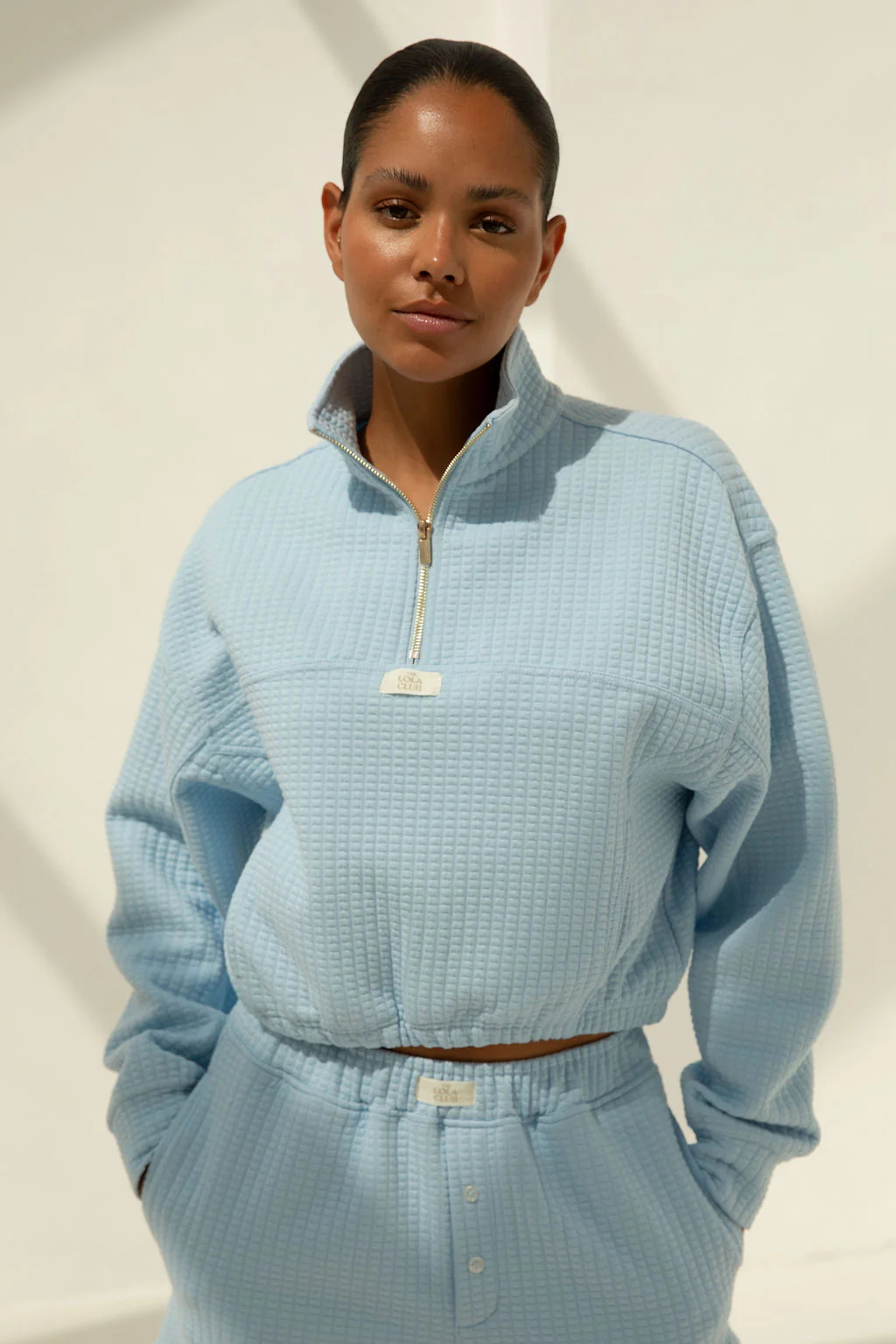 Lena Halfzip | Blue - Image 5