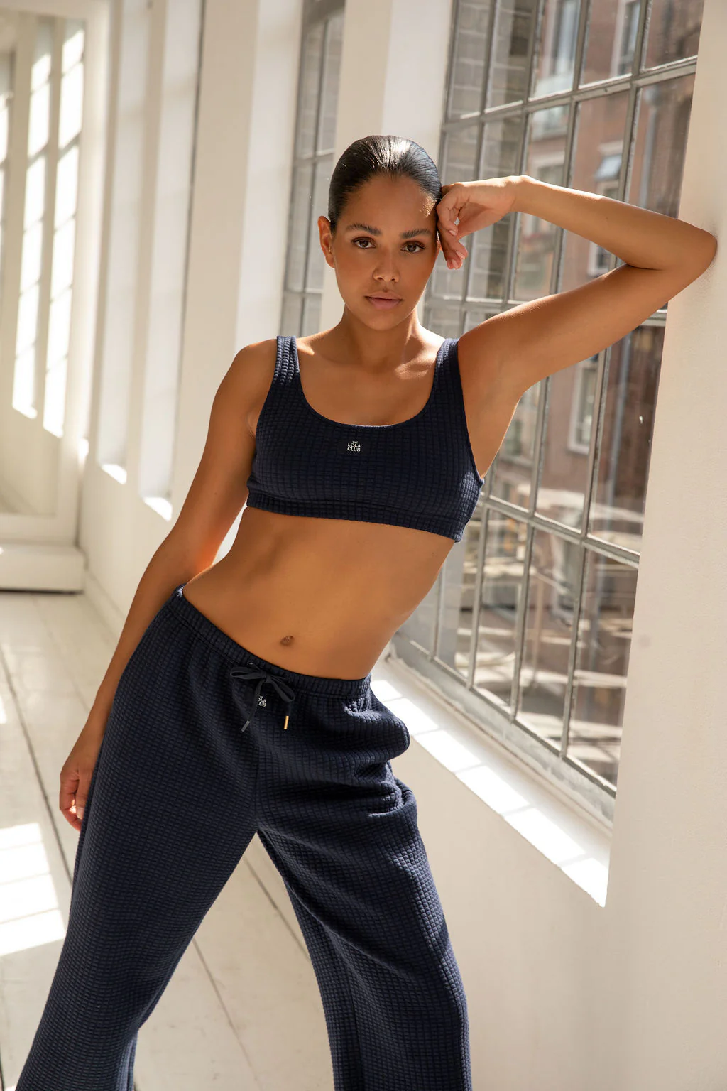 Lena Top | Navy - Image 3