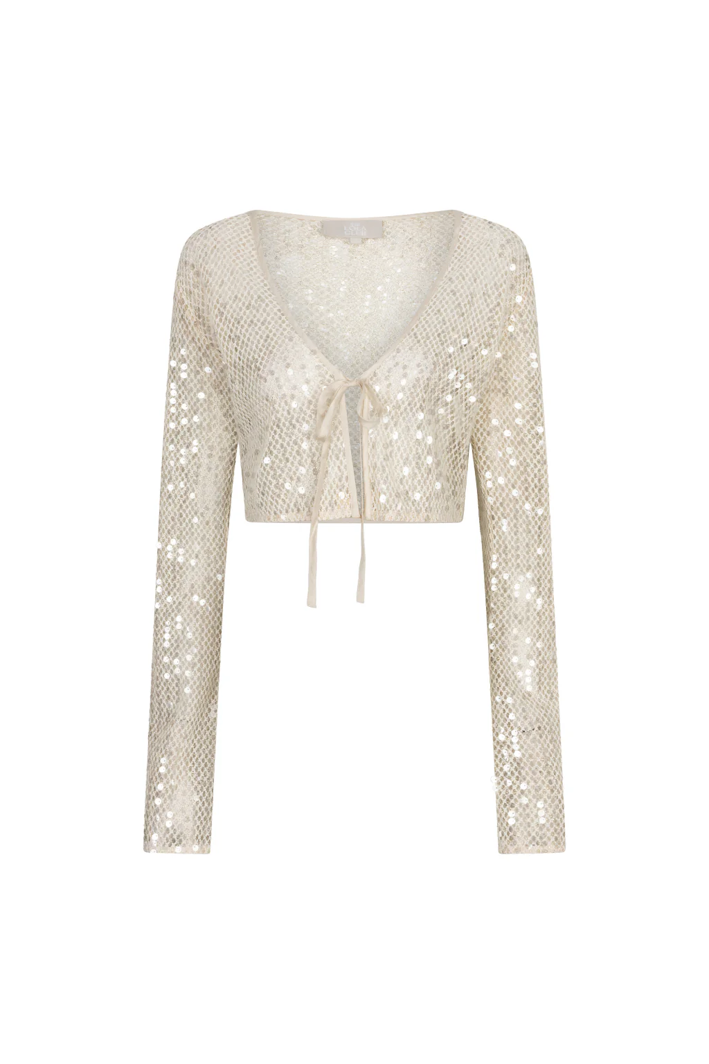 Milena Cardigan | Sequin Mesh - Image 4