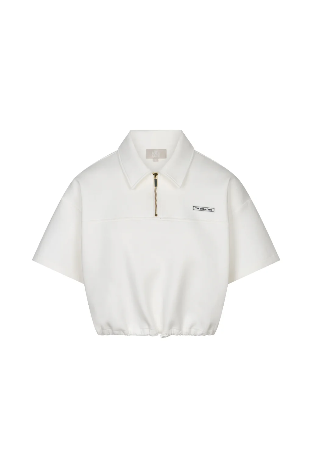 Millie Polo Tee | Crispy White - Image 3