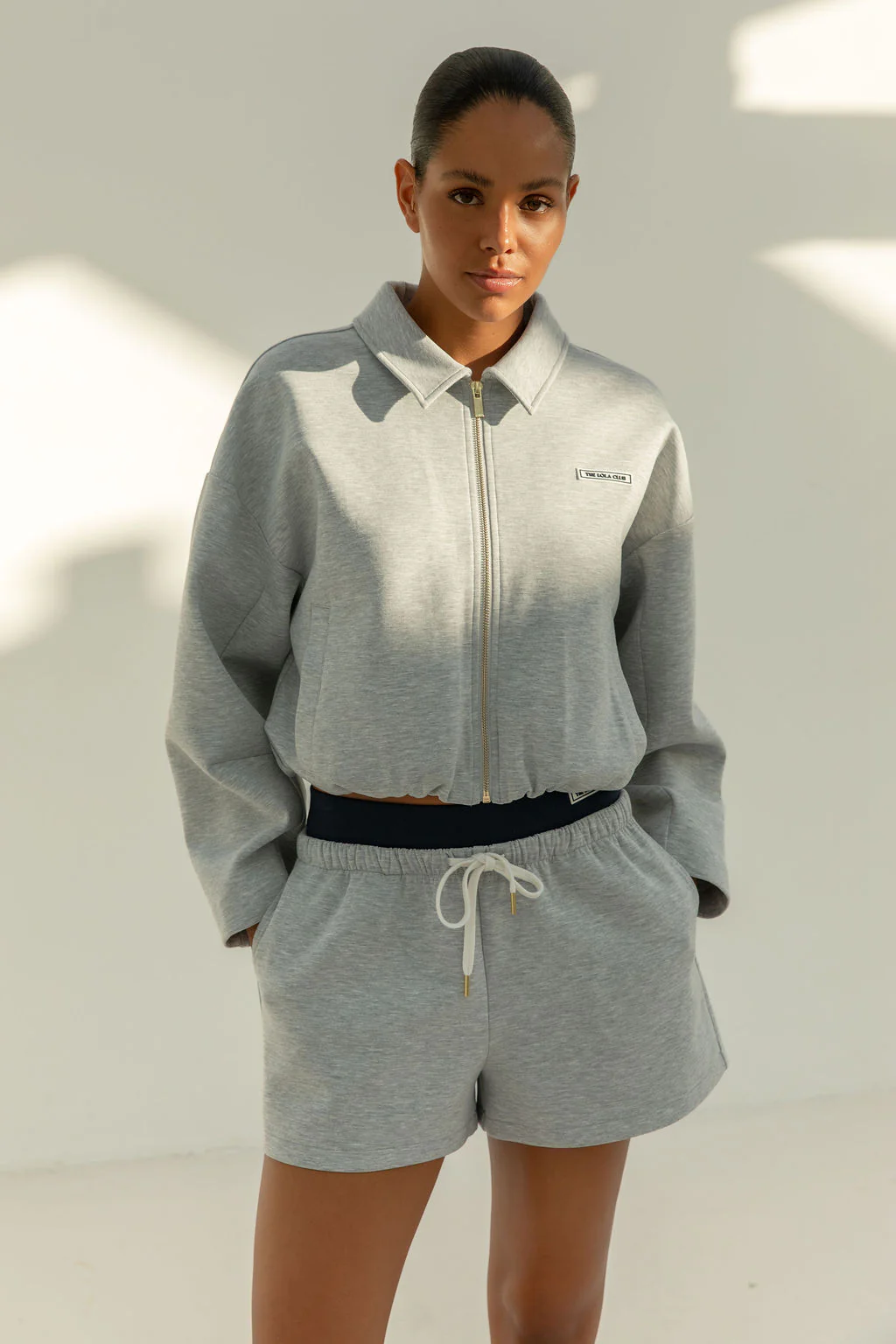 Millie Short | Grey Melange - Image 3